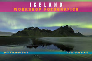 Workshop Fotografico In Islanda 2018